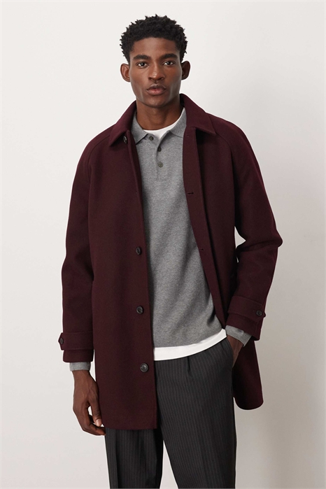 Пальто в стиле «под шерсть» артикул 148883190