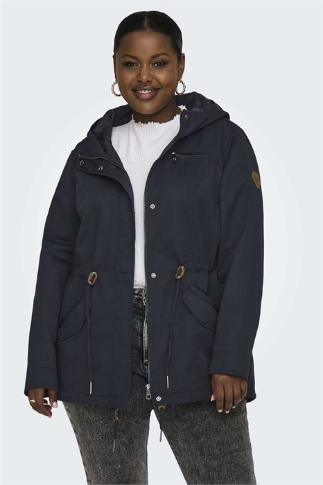 Пальто из синего графита артикул 154270745