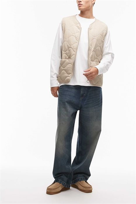 Джинсы-багги из денима от Brandon артикул 148887056