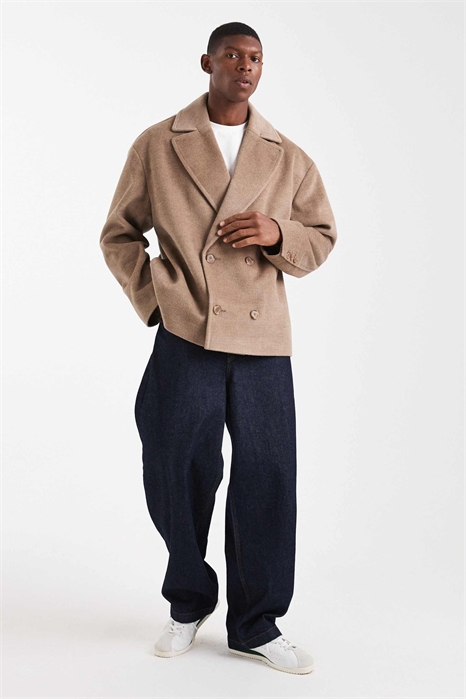 Пальто-бушлат под шерсть артикул 147865303