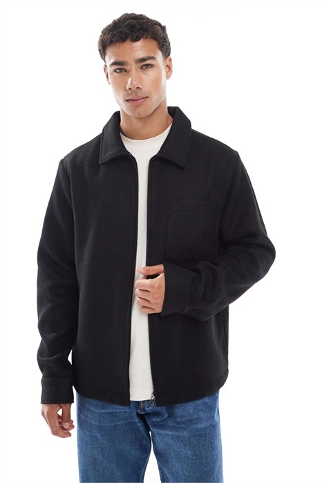 Куртка-рубашка из искусственной шерсти артикул 149143988