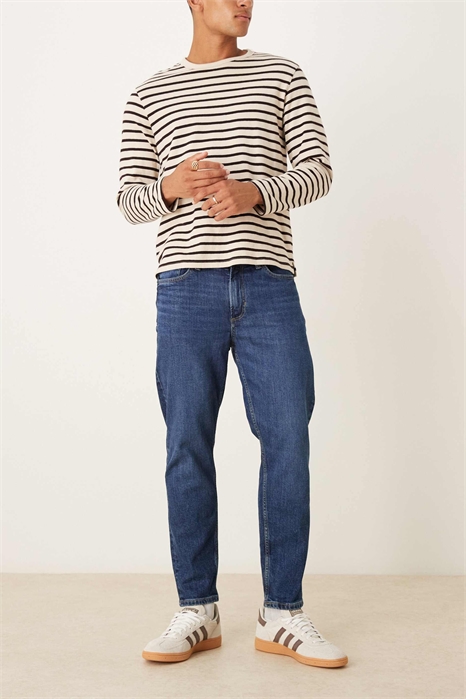 Джинсы зауженного кроя артикул 148714684