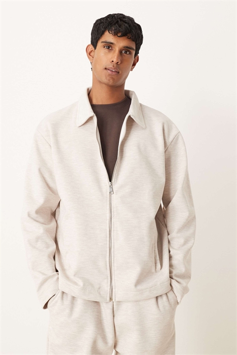 Куртка из ткани типа «скуба» свободного кроя на молнии co-ord артикул 150196352