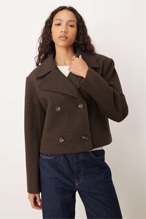 Короткий классический тренч артикул 142205769