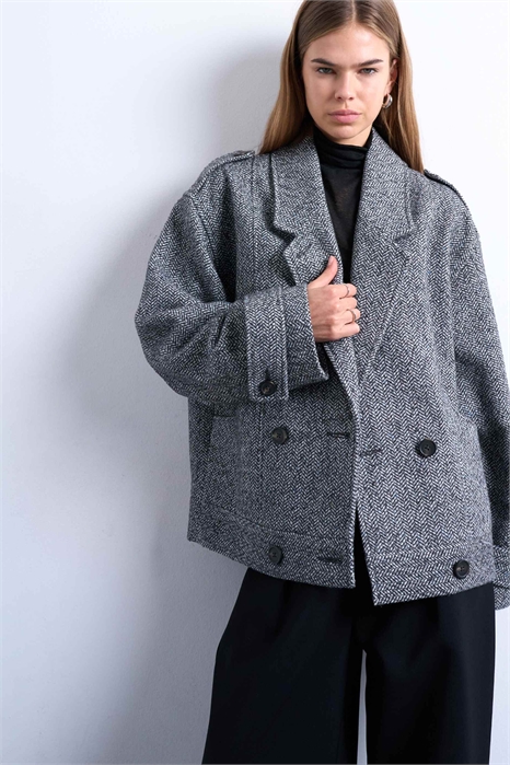 Классический бомбер 80-х годов с двойной застежкой и шерстяной подкладкой артикул 147691982