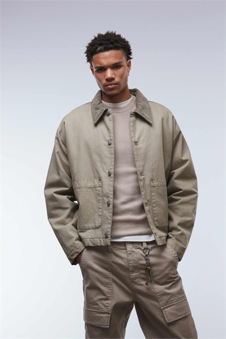 Куртка Харрингтон с стеганой подкладкой артикул 142513314