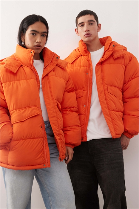 Универсальная пуховая куртка с капюшоном артикул 144137721