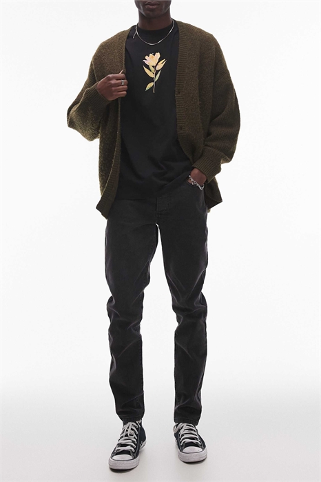 Обтягивающие джинсы-скинни артикул 139173882