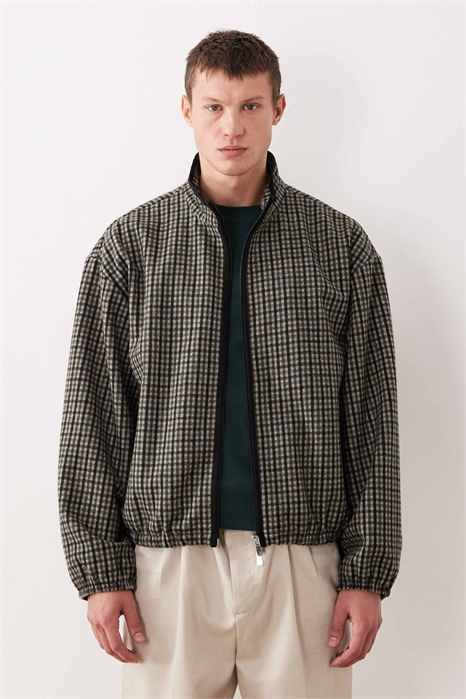 Спортивная куртка свободного кроя с эффектом шерсти артикул 148192232