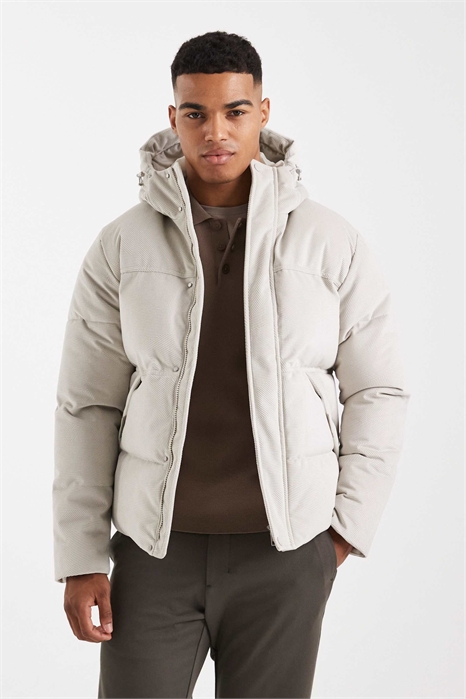 Пуховик с капюшоном артикул 151859451