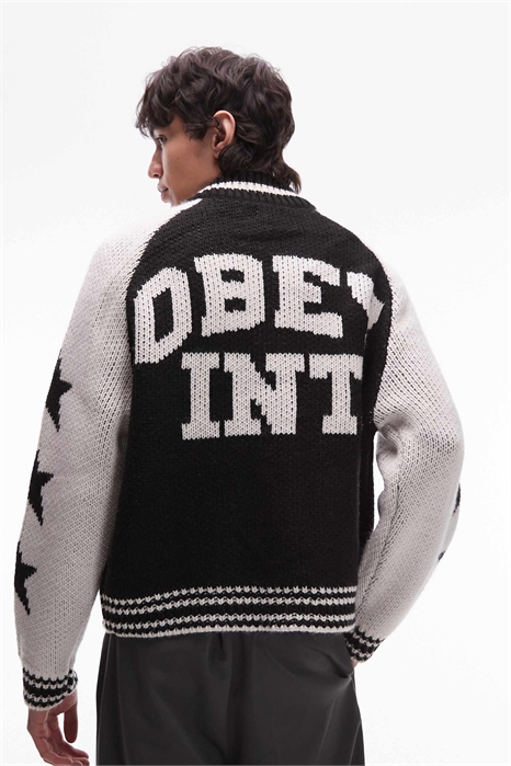 Вязаная куртка Cowichan с логотипом на спине артикул 151015973