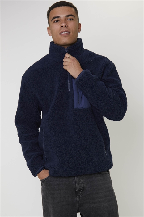 Флисовая куртка с 1/4-застежкой-молнией артикул 151541210