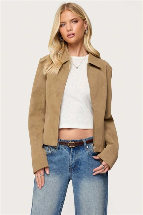 Куртка из искусственной кожи Cozette артикул 155847840