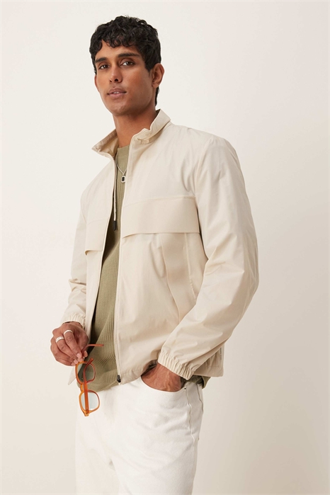 Куртка с четвертью молнии и водоотталкивающей обработкой артикул 148697697