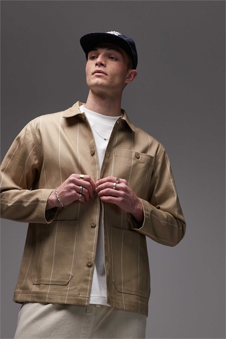 Куртка в стиле «чоре» с логотипом Flow артикул 143725585