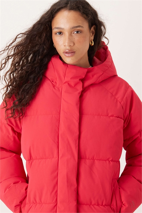 Пуховик с капюшоном артикул 148610645