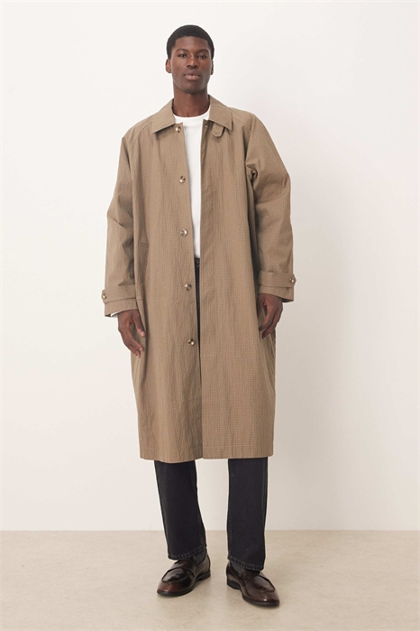 Пальто-каркоат свободного кроя артикул 149966423