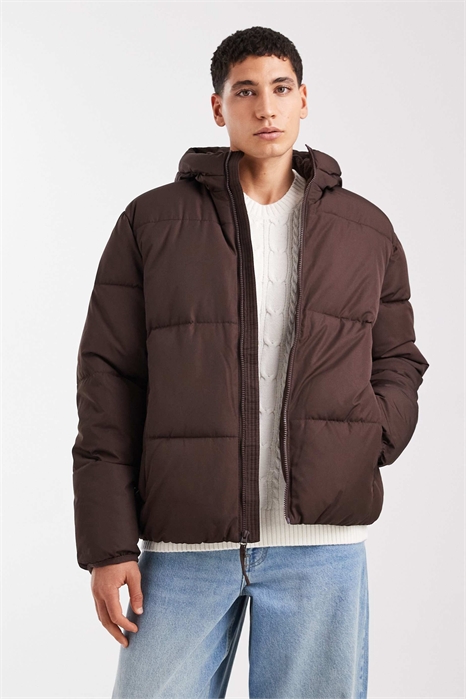 Пуховик с капюшоном артикул 151967594