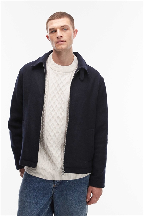 Шерстяная куртка-харрингтон артикул 148855896