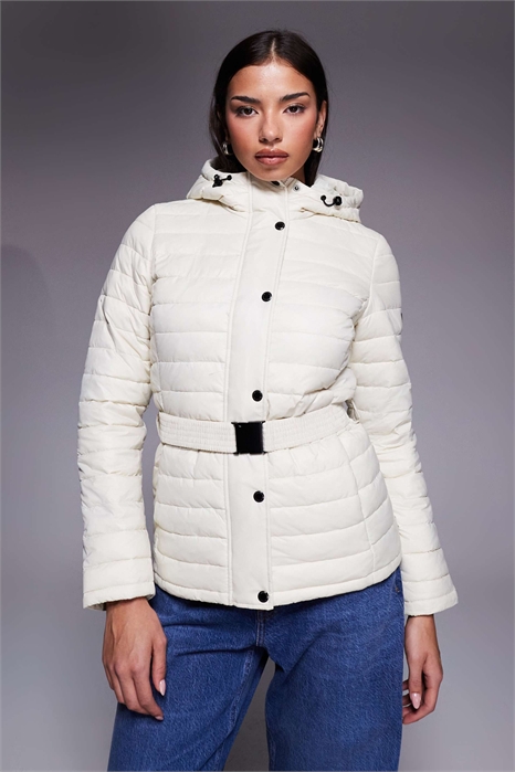 Пуховик Jada с эластичным поясом артикул 153116603