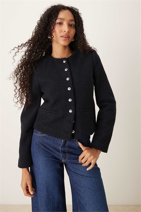 Пиджак из букле, сшитый на заказ артикул 151636633