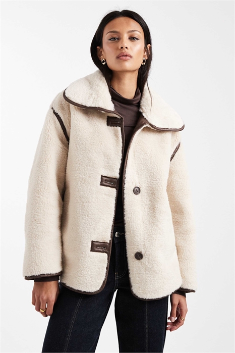 Куртка-борг с подкладкой артикул 152230007