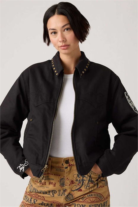 Универсальная куртка в стиле вестерн с надписью на груди из мультфильма «История игрушек» артикул 143316908