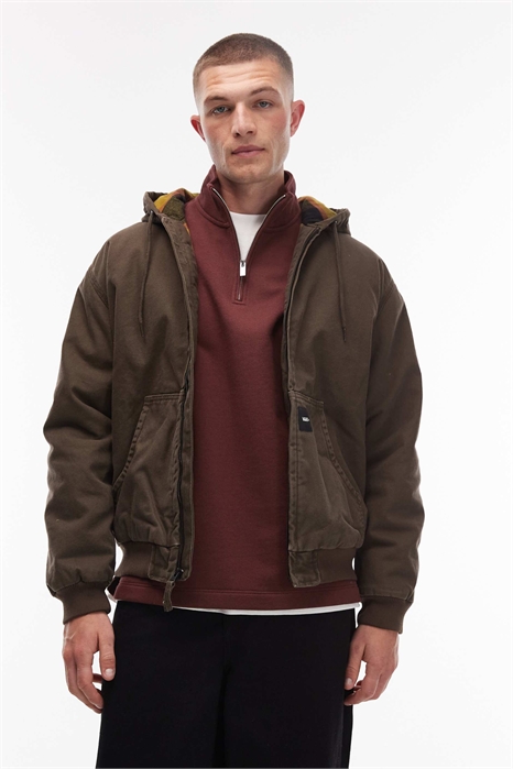 Рабочая куртка из брезента на молнии артикул 150170312