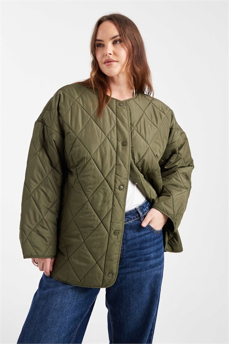 Легкая стеганая куртка Pieces Curve артикул 150776508