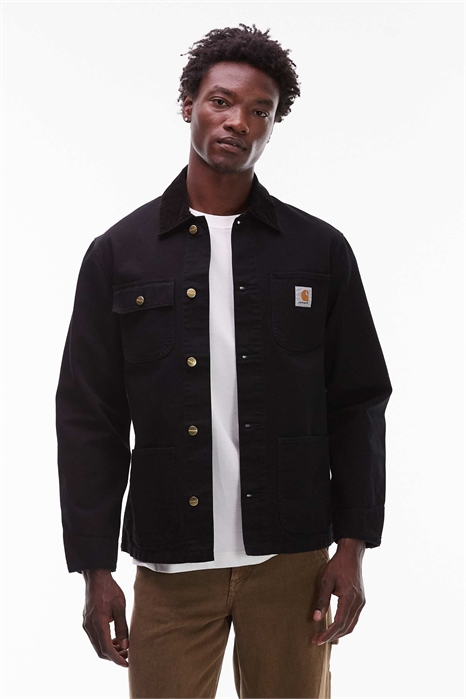 Легкое пальто Michigan черного цвета артикул 145750802