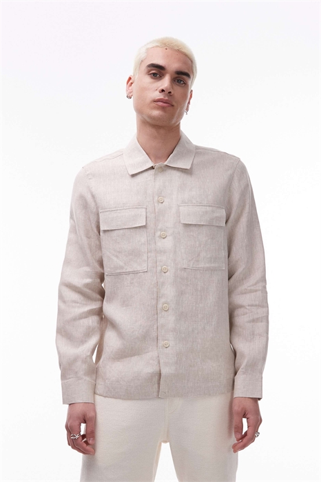 Шакет из льна премиум-класса артикул 143296449