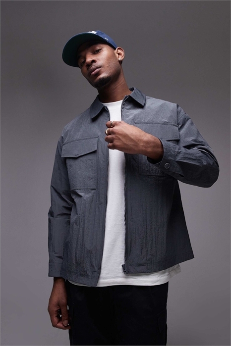 Легкая куртка из ткани рипстоп артикул 138369940