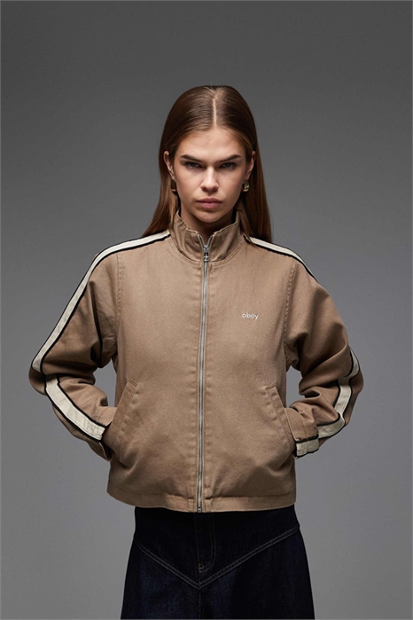 Джинсовая спортивная куртка Astrid с боковыми вставками артикул 150704403