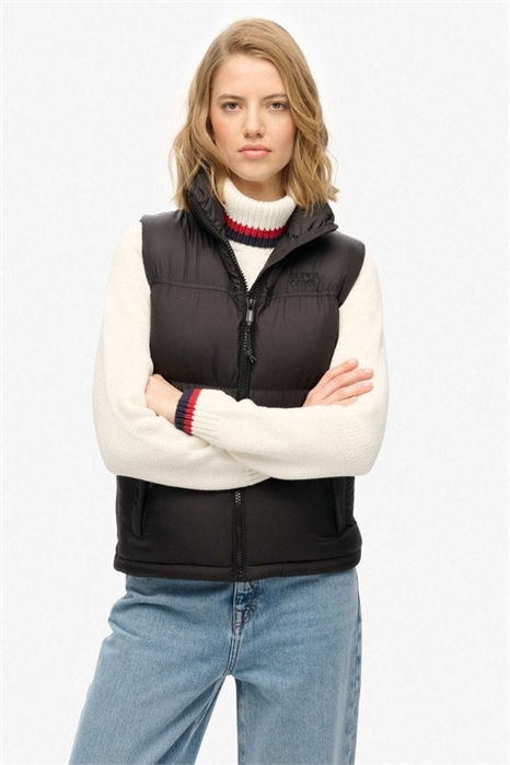 Технический жилет с утеплителем, черный/черный артикул 152058627