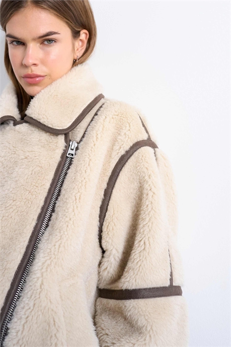 Куртка Borg Aviator свободного кроя артикул 142294144