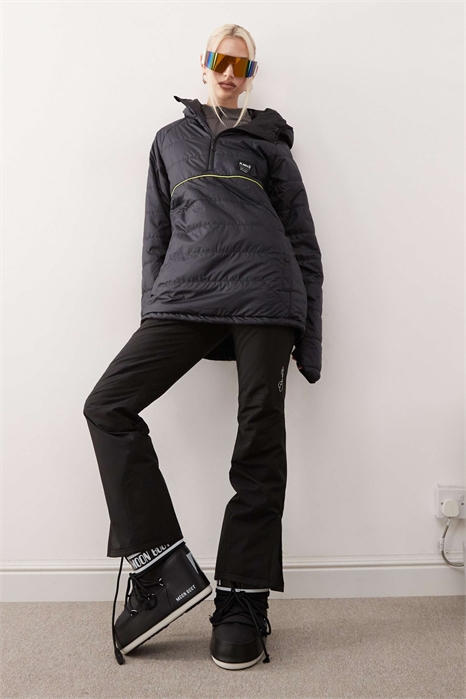 Свободная лыжная куртка Peaks Midlayer черного цвета - BLACK артикул 140831690