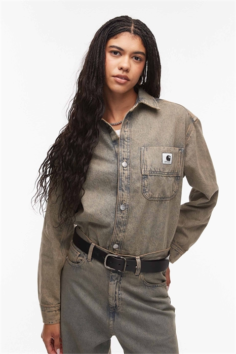 Куртка-рубашка из грузинского хлопка co-ord артикул 145750797