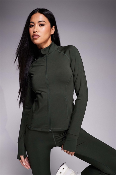 Куртка на молнии с длинными рукавами и изображением иконы артикул 148451321