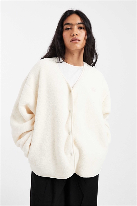 Куртка из шерпы Adidas Sportswear артикул 147257908