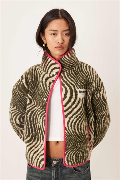 X Эксклюзивный флис ASOS с животным принтом бежевого цвета артикул 149963350