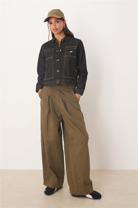 Джинсовая куртка APAC черного цвета артикул 149519847