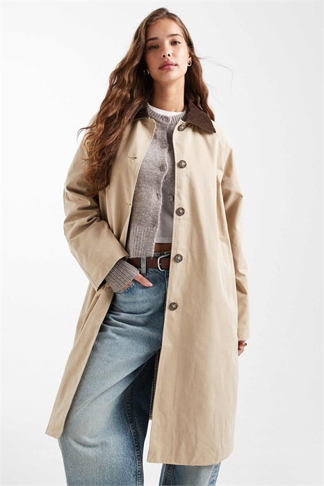 Полудлинная куртка-барн для подростков артикул 152904284