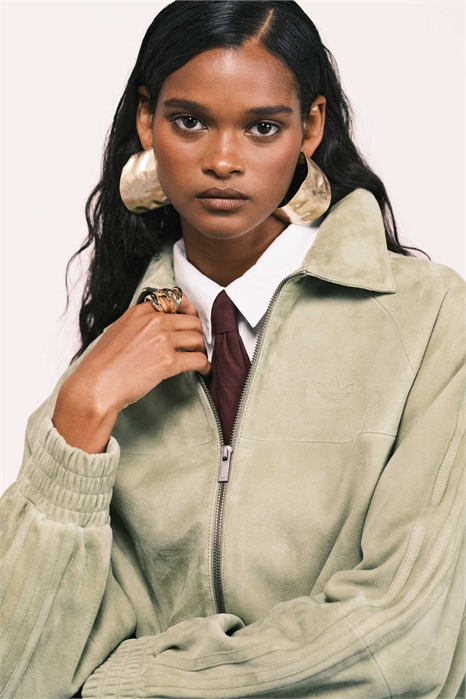 Куртка Originals x ASOS из зеленой замши артикул 147016610