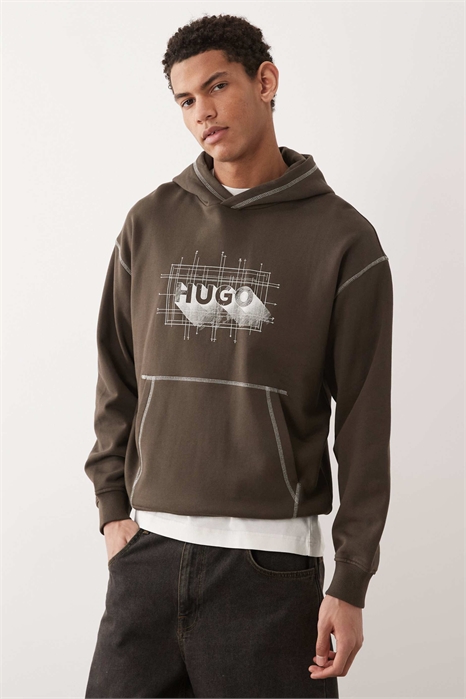 Толстовка с логотипом Nothalium, нанесенным на грудь артикул 153594497