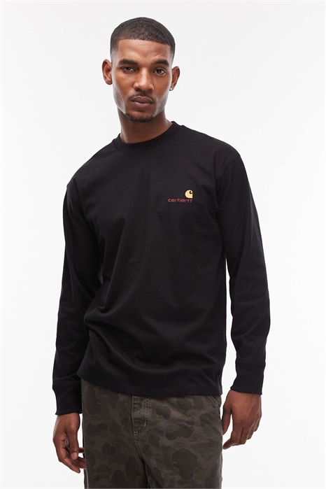 Футболка с длинным рукавом и надписью на английском языке артикул 153249850