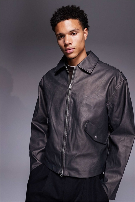 Куртка из искусственной кожи артикул 147441512