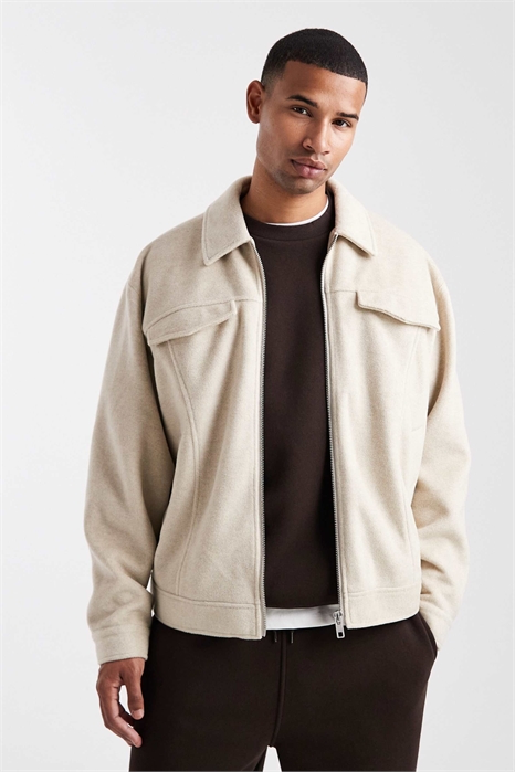 Куртка Харрингтон под шерсть артикул 148295103