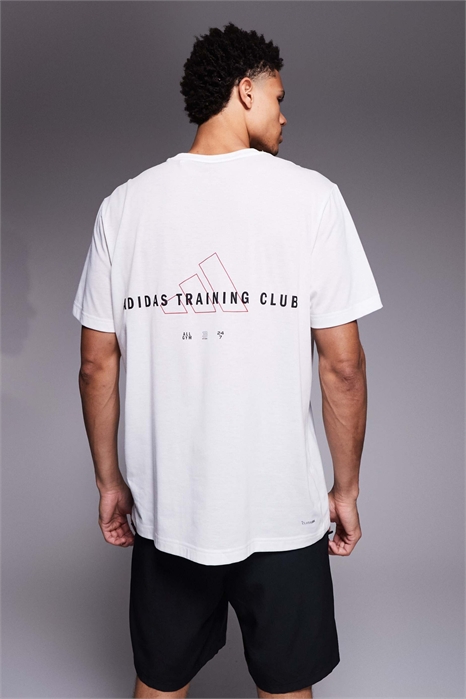 Футболка adidas Training с принтом на спине артикул 150008591