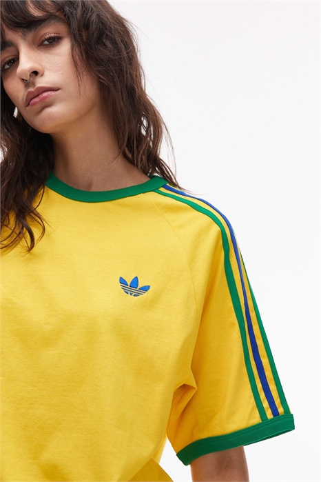 Футболка с тремя полосками артикул 149627283