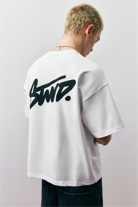 Футболка с логотипом Stwd артикул 155772678